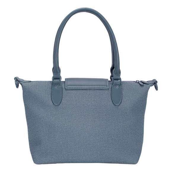 David Jones Paris Women Fashion Medium Shoulder Tote Crossbody Bag - Bering Sea - Picture 4 of 6